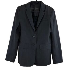 Norma Kamali Two Button Blazer Size 8 Academia Corpcore Career Prep Old Money